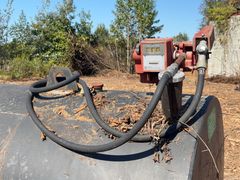 **Alternate Pickup Location and Date** Large Horizontal Steel Fuel Tank with Metered Pump - Image 4