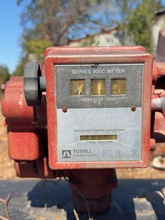 **Alternate Pickup Location and Date** Large Horizontal Steel Fuel Tank with Metered Pump - Image 5