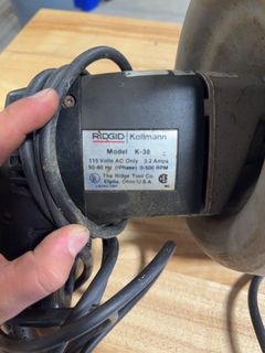 Ridgid Kolimann K-38 Drain Cleaning Machine - Image 4