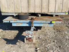 Metal Flat Trailer, Pintle Hitch, Dual Axle - Image 2