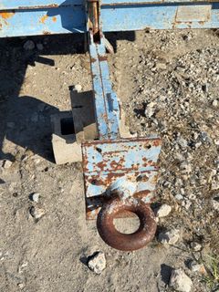 Metal Flat Trailer, Pintle Hitch, Dual Axle - Image 9
