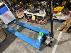 Uline Industrial Pallet Truck - Long Fork - Image 3