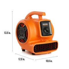 RIDGID 600 CFM 3-Speed, 3-Positions AM2265 Air Mover Blower Fan with Daisy Chain Capability for Water Damage Restoration AM2265 (Customer reported an issue) - Image 2