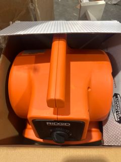 RIDGID 600 CFM 3-Speed, 3-Positions AM2265 Air Mover Blower Fan with Daisy Chain Capability for Water Damage Restoration AM2265 (Customer reported an issue) - Image 4