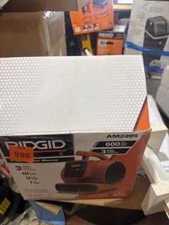 RIDGID 600 CFM 3-Speed, 3-Positions AM2265 Air Mover Blower Fan with Daisy Chain Capability for Water Damage Restoration AM2265 (Customer reported an issue) - Image 5