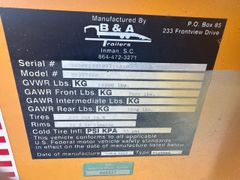 2009 B&A Railquip Road/Rail Equipment Trailer *Alternate Location*  - Image 30