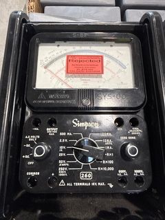 Fluke and Simpson Electric Multimeters  *Alternate Location* - Image 2
