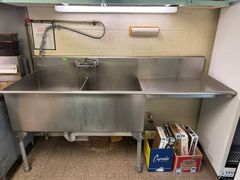 Stainless Steel Commercial Sink  - Image 1