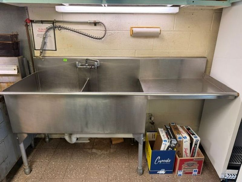 Stainless Steel Commercial Sink  - Image 1