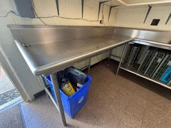Toledo Commercial Dishwasher Tsa-27 With Ss75 Insinkerator Garbage Disposal, Dish Racks, And Stainless Steel Line.   - Image 14