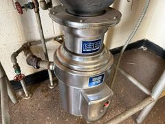 Toledo Commercial Dishwasher Tsa-27 With Ss75 Insinkerator Garbage Disposal, Dish Racks, And Stainless Steel Line.   - Image 7
