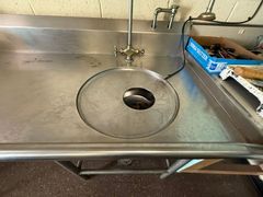 Toledo Commercial Dishwasher Tsa-27 With Ss75 Insinkerator Garbage Disposal, Dish Racks, And Stainless Steel Line.   - Image 10