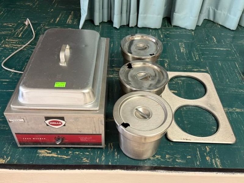 Wells Food Warmer With Soup Inserts  - Image 1