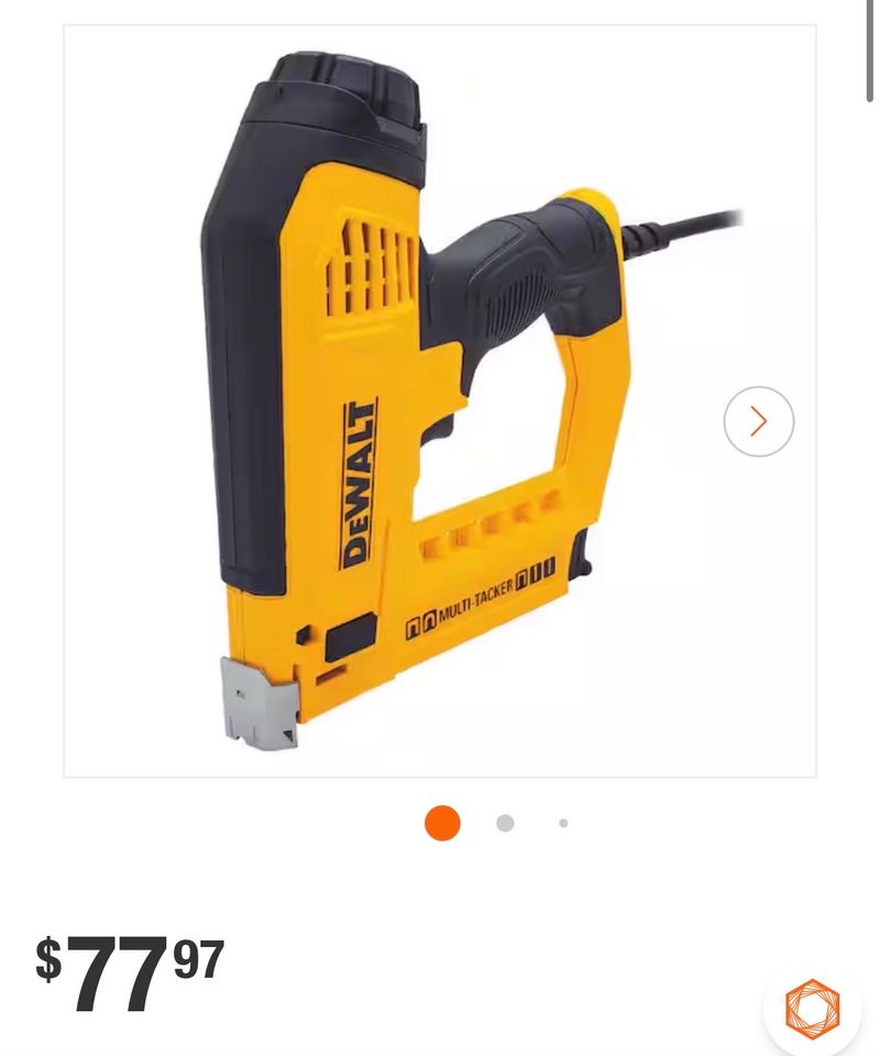 DEWALT5-in-1 Multi-Tacker and Brad Nailer - Image 1