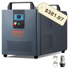VEVOR Industrial Water Chiller KH-6000 12 L 7.8 L/min Laser Chiller Compressor - Image 1