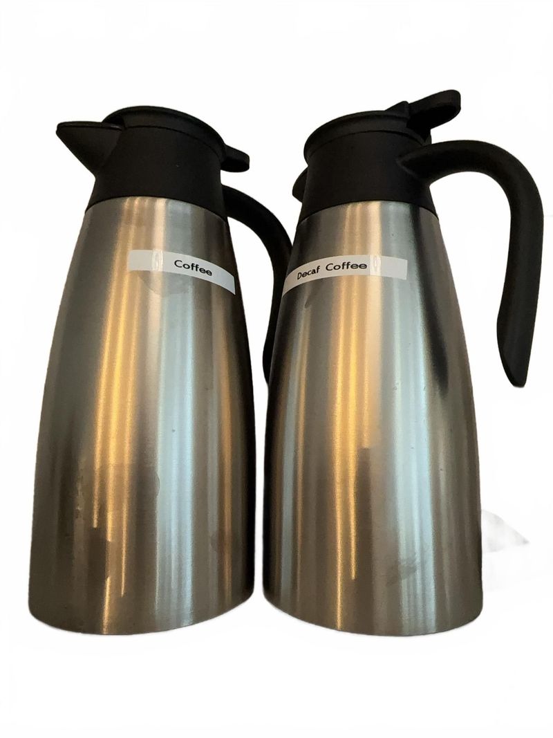 Stainless Steel Coffee Carafes - Image 1