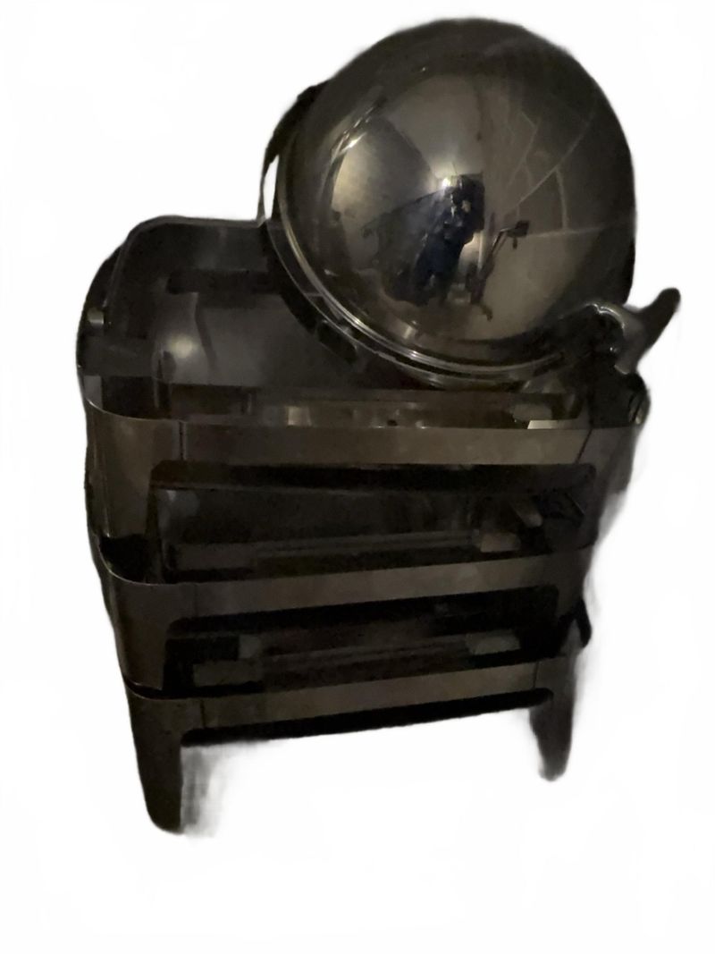 Three Stainless Steel Chafing Dishes - Image 1