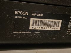 Epson WorkForce Pro WF-3820 Printer with Cord - Image 2