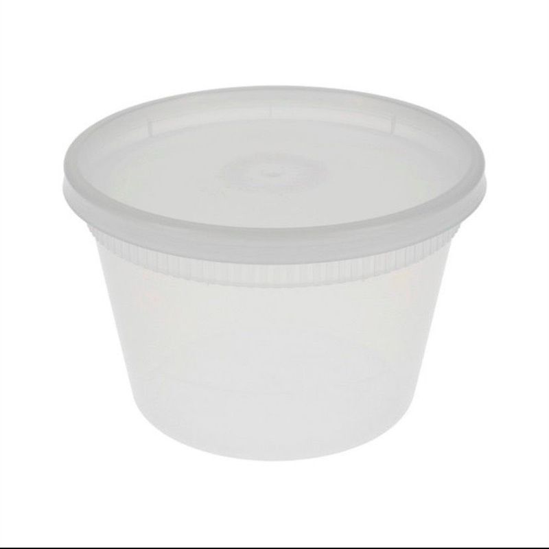 Newspring 16oz Deli Containers With Lids, 240ct - Image 1