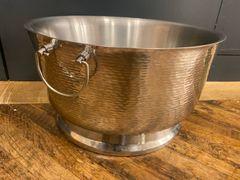 Hammered Stainless Steel Bottle Ice Bucket - Image 2