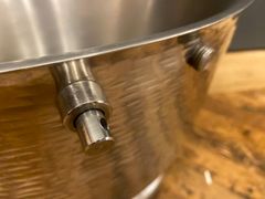 Hammered Stainless Steel Bottle Ice Bucket - Image 5
