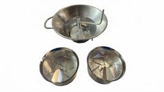 Stainless Steel Food Mill with Extra Discs - Image 1