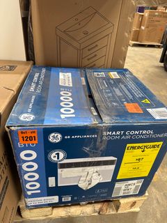 GE10,000 BTU Smart Window Air Conditioner for 450 sq. ft. in White - Image 4
