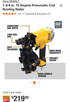 Roofing Nailer  - Image 2