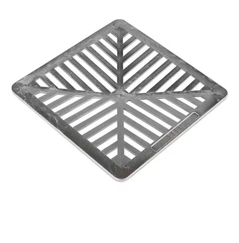10 in. x 10 in. Aluminum Grate - Image 1