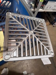 10 in. x 10 in. Aluminum Grate - Image 3