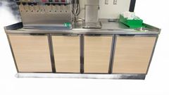 Restaurant Soda Fountain Cabinet Base - Image 1