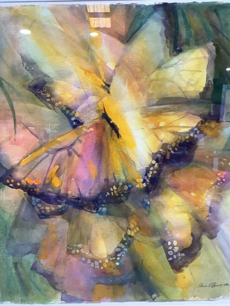 Butterfly Watercolor Painting