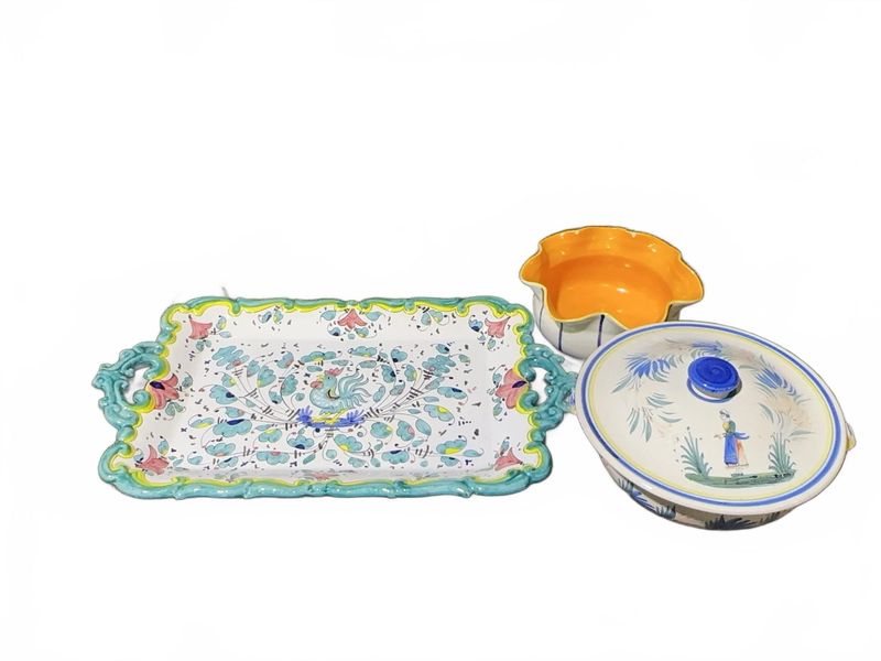 Decorative Hand Painted Ceramic Dishes
