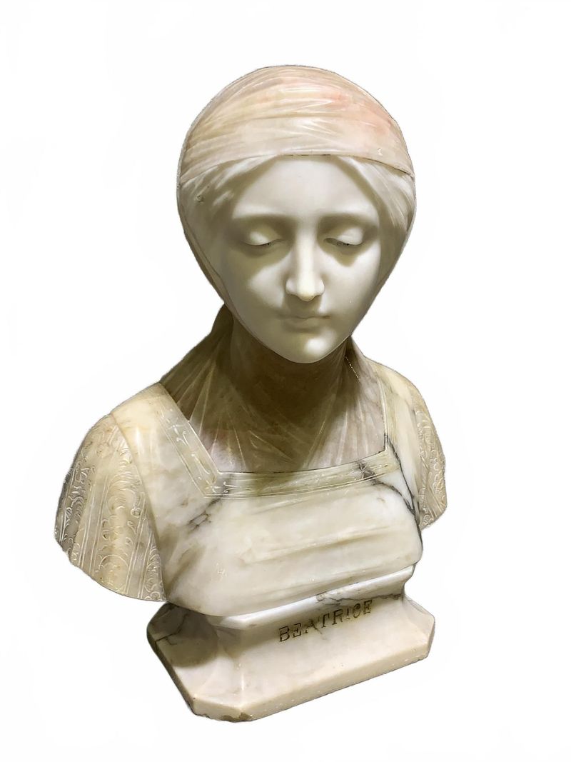 Marble Bust of Beatrice