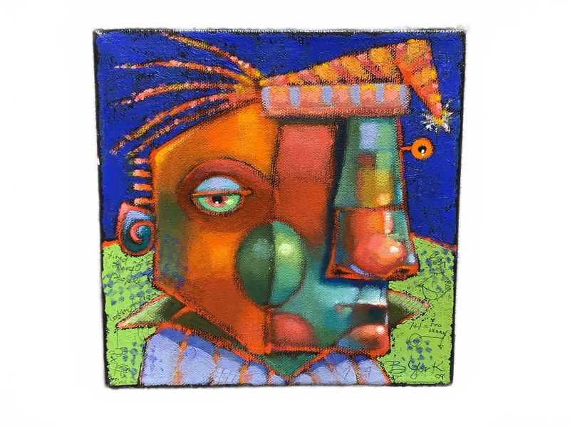 Sneaky Pete Acrylic Canvas Art