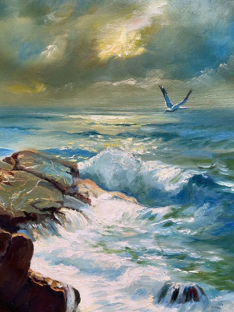 Seascape Oil Painting