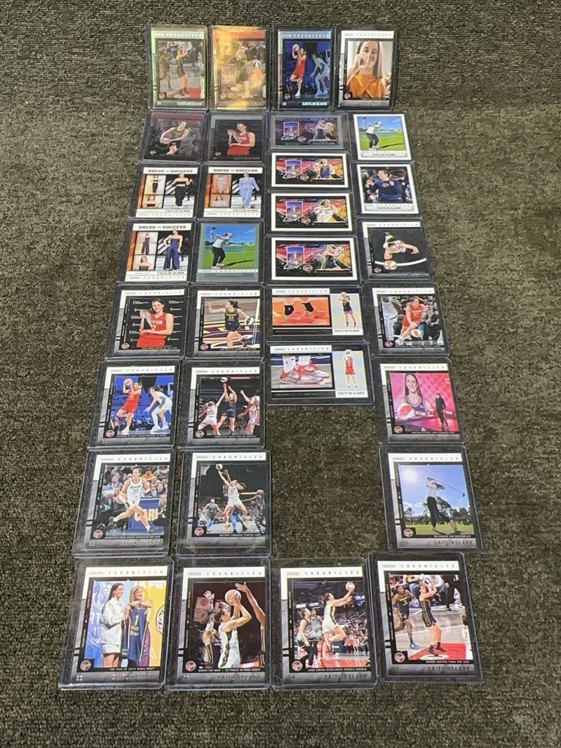 2025 Panini Caitlin Clark Card Lot