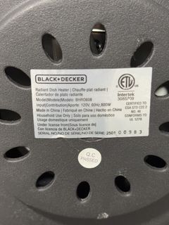 BLACK+DECKER Model BHR0608 Radiant Dish Heater - Image 4