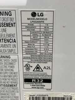 LG LP0525WFR Portable Air Conditioner - Image 9