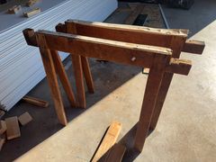 Wooden Sawhorses - Image 3