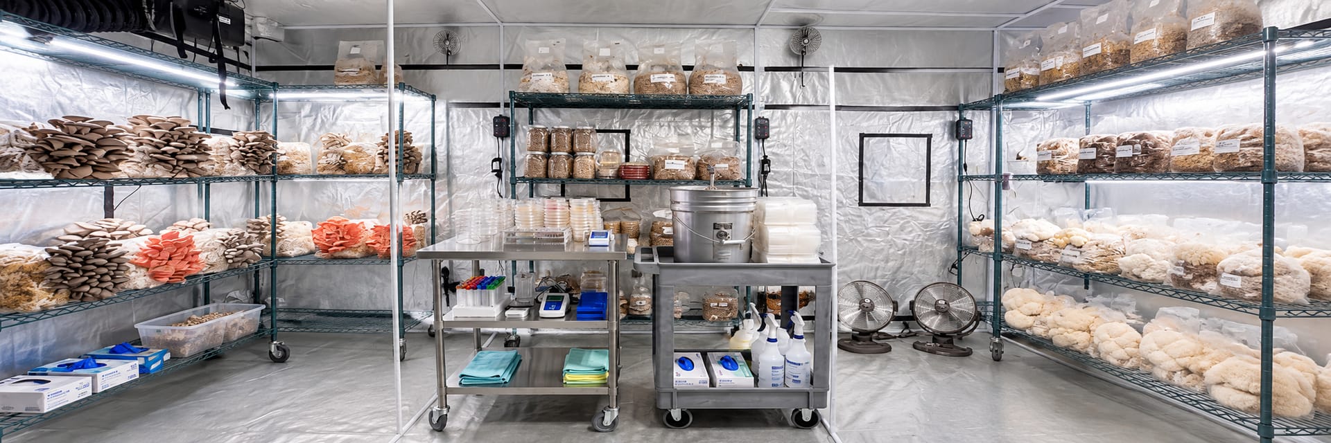Agricultural Mushroom Grow Facility