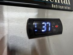 Continental Refrigerator with Glass 1/2 Doors - Image 2