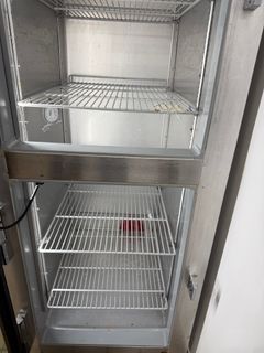 Continental Refrigerator with Glass 1/2 Doors - Image 4