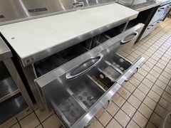 Continental 4-Drawer Refrigerated Sandwich Prep Table - Image 3