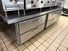90" Refrigerated Chef Base with 4 Drawers - Image 2