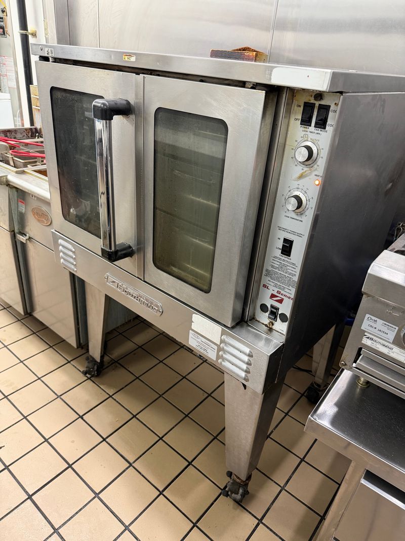 Natural Gas Convection Oven on Casters - Image 1