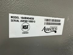 Commercial Ice Maker and Bin, Avantco 194MCF530A - Image 5