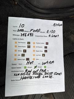 2002 Ford E-150 Cargo Van  - Image 12