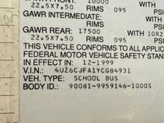 **Alternate Location** 2000 Thomas/Freightliner Diesel School Bus - Image 27