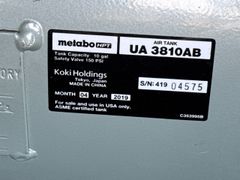 10gal Metabo Air Tank - Image 6